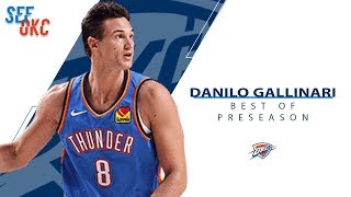 Best of Danilo Gallinari Full Highlights  201920 NBA Preseason [upl. by Eiznyl]