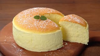 상큼한 요거트 케이크 만들기  폭신하고 촉촉  요거트 수플레 케이크  Yogurt Cake  Souffle Cake [upl. by Edelstein]