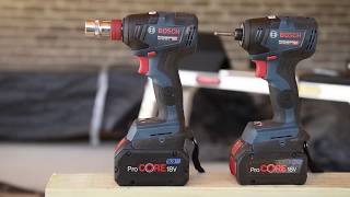 Bosch GDR 18V 200C and the GDX 18V 200c [upl. by Narf177]