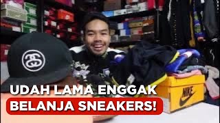 BorongBarang  Dah lama ga belanja Sneakers [upl. by Nimrak]