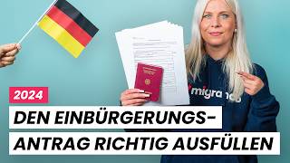 Einbürgerung So füllst du den Antrag richtig aus [upl. by Asor418]