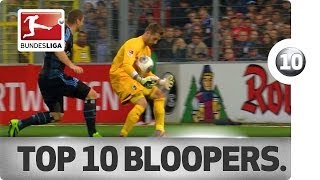 Top 10 Goalkeeper Bloopers  201314 [upl. by Krystyna]