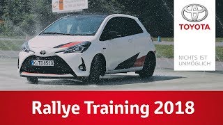 Rallye Training 2018  TOYOTA GAZOO Racing [upl. by Lynnet]