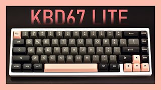 KBD67 Lite R3 Build  The best entry mechanical keyboard [upl. by Ttoile592]