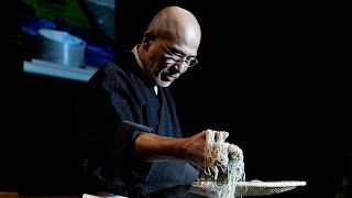 Soba Master Tatsuru Rai Demonstrates His Craft [upl. by Aikenat]