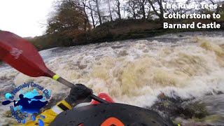 Beginners lead trip on the River Tees  Cotherstone to Barnard Castle 0 97m [upl. by Joacimah]