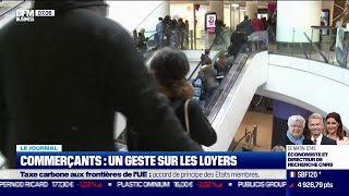 Commerçants  un geste sur les loyers [upl. by Greta]