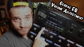 Line 6 Helix How to Adjust Global Volume to FOH  2 Minute Tips [upl. by Irim]