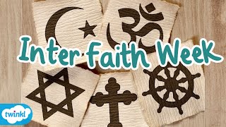 What is Inter Faith Week  World Religion Explained for Kids [upl. by Selmner]