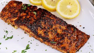 Crispy PanSeared Salmon Recipe  Quick and Easy Salmon Recipe [upl. by Haakon]