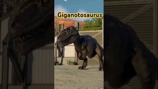 Released Giganotosaurus  Jurassic World Evolution 2 [upl. by Sackville]