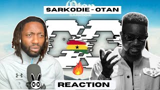 SARKODIE  OTAN  LYRIC VIDEO  UNIQUE REACTION [upl. by Eerhs]