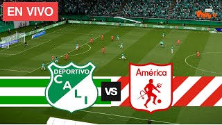 🔴 DEPORTIVO CALI VS AMÉRICA DE CALI EN VIVO  LIGA COLOMBIANA 2024  JUEGO HOY [upl. by Ahsemac]