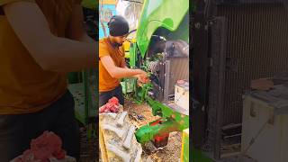 John Deere oil change 👩‍🔧 tranding shortvideo tockers viral tractorlover sgorts [upl. by Quint]