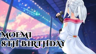 【全身3DLIVE】Moemi 8th Birthday Live【萌実生誕LIVE】 [upl. by Atnuahsal]