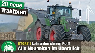 Lohnunternehmen Reiff  Neuheiten und Newsupdate 202324  Teil 2  Fendt Claas Neubau usw [upl. by Baerman]