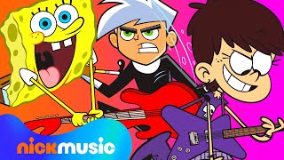 BEST Nicktoons Songs featuring SpongeBob Danny Phantom amp MORE  Nick Music [upl. by Samale539]