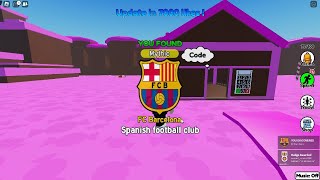 How to find FC Barcelona in Find The Football Clubs Roblox [upl. by Olav]