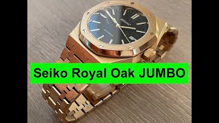 Must see Seiko Royal Oak in jumbo 42mm and well executed [upl. by Neeka]