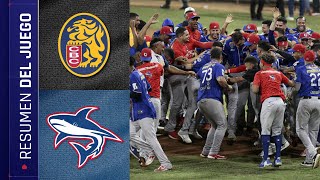 Leones del Caracas vs Tiburones de La Guaira  Round Robin LVBP 2324  20 de enero 2024 [upl. by Netti]