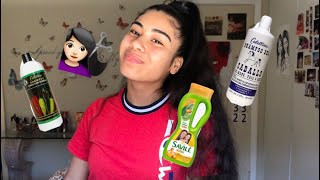 The Products I Use To Help Grow My Hair [upl. by Dloreh]