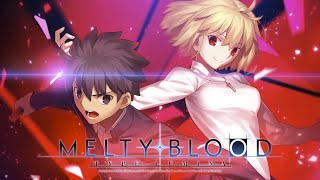 MELTY BLOOD TYPE LUMINA  BOSS RUSH  GAMEPLAY  SAG PS4 [upl. by Mota]