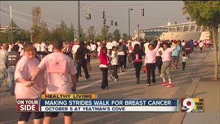 Fighting breast cancer one stride at a time [upl. by Starlene]