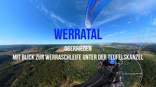 Werratal  Oberrieden Teufelskanzel und Werraschleife [upl. by Brantley]