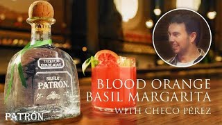 Blood Orange Margarita Recipe with Checo Pérez  Patrón Tequila [upl. by Egwin]