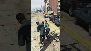 Gta 5 fight in the middle of the road [upl. by Llebiram]