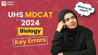 UHS MDCAT ki key main Dobara kai errors [upl. by Sunil]