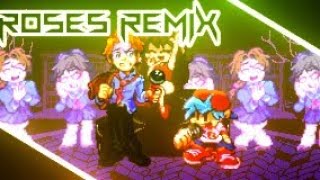 FNF ROSES REMIXRTXMEJORA [upl. by Nashom170]