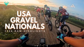 USA Gravel Nationals  2024 Raw Highlights [upl. by Thaxter]