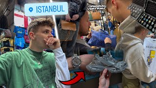 JUNGE IST DAS KRANK🤬 XXL FAKE BASAR ISTANBUL quotSHOPPINGquot VLOG🛍️😭  Jan [upl. by Lewanna]