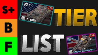 RANKING ALL THE TIER 10 IN WOTB [upl. by Olivette434]