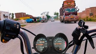 Speed Test Bike vlog Moto vlogging Top speed Moto king Muhammad Farhan [upl. by Florri]