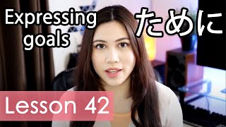 Learn Japanese  Minna No Nihongo Lesson 42 Grammar [upl. by Anawik]