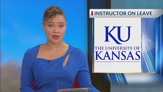 Video of KU instructor’s violent remark leads university to place him on leave [upl. by Gnilrad]