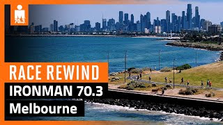 2023 IRONMAN 703 Melbourne  Race Rewind [upl. by Nnairrehs]