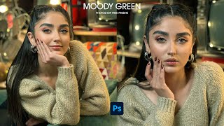 Get Moody with this Amazing Green Photoshop Preset [upl. by Heyes]