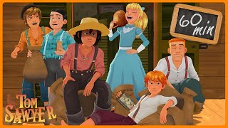 Personne ne veut aller à lécole  COMPILATION  Les aventures de Tom Sawyer  Dessins animés [upl. by Rikahs]