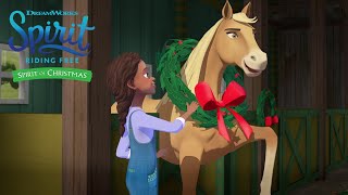 SPIRIT RIDING FREE  Spirit of Christmas Trailer  Netflix [upl. by Ellene]