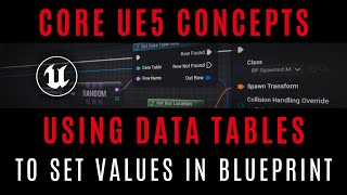 Learn How to Use DATA TABLES in BLUEPRINT to Set Actor Values in UE5 [upl. by Jala]