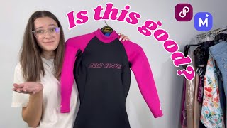 Thrift Haul with items I picked up to resell on Poshmark and Mercari for a profit  thrifthaul [upl. by Atteyram]