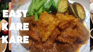 QUICK AND EASY KAREKARE RECIPE [upl. by Eicnan]