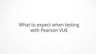 What to expect when testing with Pearson VUE [upl. by Enalb920]