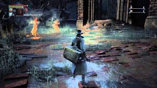 Bloodborne  Kirkhammer PvP Gameplay [upl. by Hainahpez]