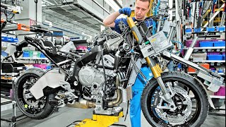 BMW Motorcycles Assembling  HOW ITS MADE [upl. by Annoeik]