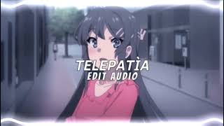 Telepatìa  ftKali Uchis edit audio [upl. by Ric]