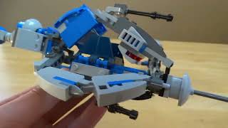 Bricoleur Bricks 1x 501st Custom TriFighter Review [upl. by Nikolaos938]